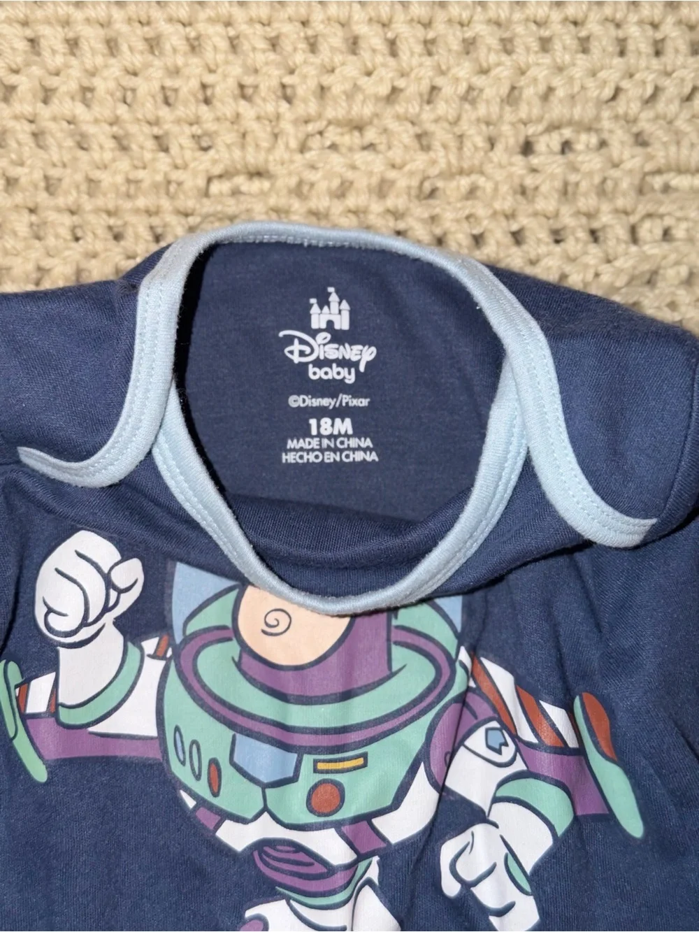 Disney Baby Buzz Lightyear Long Sleeve Bodysuits Set - 18M